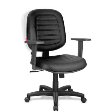 Imagem de Cadeira de Escritório Diretor Giratória Parma Preta PRD00 Cadeira Bras