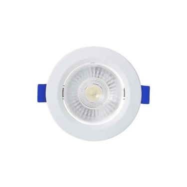 Imagem de Spot LED Embutir Redondo 8W 3.000K - Branco Blumenau