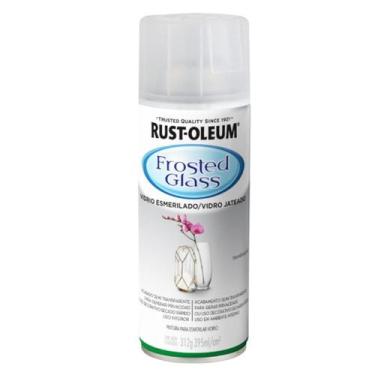 Imagem de Tinta Spray Para Vidro Rust Oleum Efeito Jateado Frosted Glass 312g - 