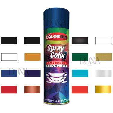Imagem de Tinta Spray Automotiva Colorgin Premium 300ml, Primer Cinza