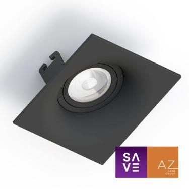 Imagem de Spot Embutir Sand SaveEnergy Dicróica M16 Preto - Save Energy