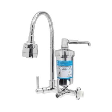 Imagem de Torneira Com Filtro Cozinha Parede Gourmet Abs C72 Del - Del Metais