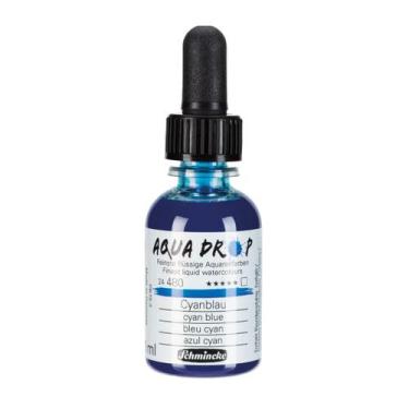 Imagem de  Tinta Aquarela Schmincke Aqua Drop 30ml Cyan Blue