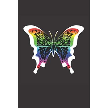 Imagem de DOTTED JOURNAL: 6x9 Sketchbook A5 Notebook With DOTS 160 Pages/80 Sheets Luxurious MATTE Cover Butterfly