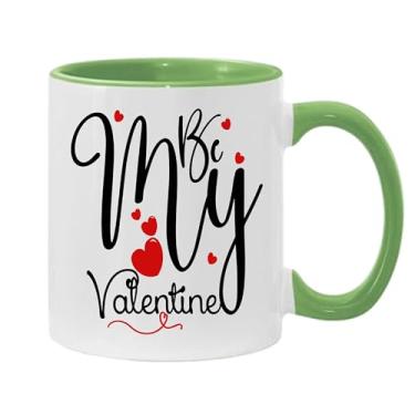 Imagem de SpreadPassion Caneca de café Be My Valentine, presentes para namorado e namorada, ideia de presentes de dia dos namorados, presente para o amante dos namorados, presente para marido e esposa, ideia de