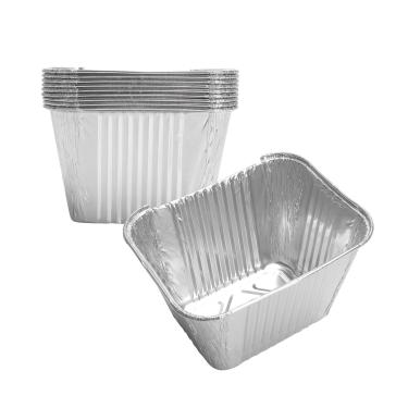 Imagem de BMMXBI Pacote com 10 forros de copo de graxa para churrasqueira Pit Boss 2/3/4 queimadores a gás forros descartáveis de alumínio compatíveis com Country Smoker 4 B e Blue Rhino Razor GGC1643M GGC1643L