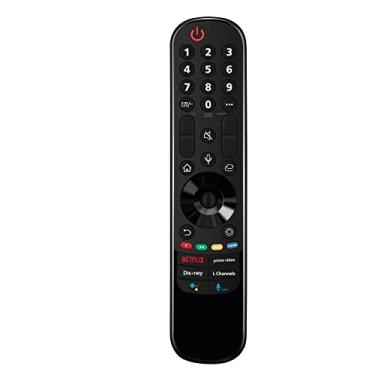 Imagem de AIDITIYMI MR22GA AKB76039902 Controle remoto de voz de substituição compatível com LG Smart TV 50QNED80UQA 55QNED80AQA 55QNED80UQA 55QNED85AQA 55UQ9000PUD 65UQ7070ZUE 65UQ7070ZUN OLED42CC. 2AUA