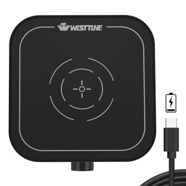 Imagem de WEST TUNE agitador magnético recarregável placa de agitação de 3000 rpm com barra de agitação, mini agitador magnético capacidade máxima de agitação 3000 ml, motor DC sem escova (sem aquecim