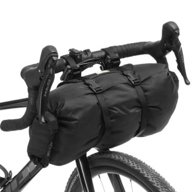 Imagem de PACK2RIDE EasyRider Bolsa para guidão de bicicleta – impermeável, durável, tecido Cordura e conjunto de coldre para bicicleta – Armazenamento frontal para bicicleta, bolsa seca para ciclismo – 15