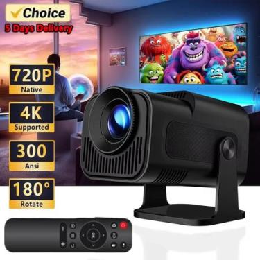 Imagem de Projetor Wi-Fi 4K HY320 Android TV Box - Incrível - LIPPIN