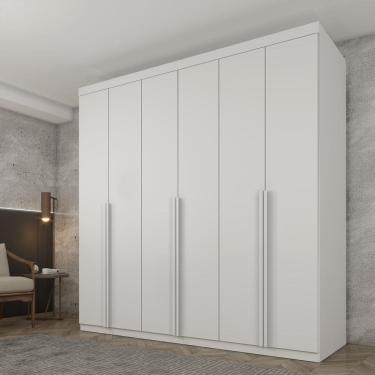 Imagem de Guarda Roupa 6 Portas 218cm Milano Espresso Móveis Neve