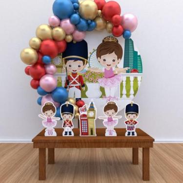 Imagem de Kit Festa Painel Redondo Soldadinho de Chumbo e Bailarina - IMPAKTO VI