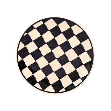 Imagem de Jogo De Pratos Sobremesa Em Cerâmica Unni Com 6 Peças 18,5cm Oxford Damas