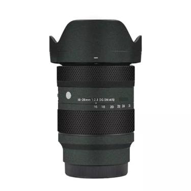 Imagem de Camerea Lens Skin Anti-Scratch Adesivo para Sigma 28-70mm F2.8 DG DN Apto para Sony E Mount Camerea Coat Vinly Película Protetora Corpo Decalques Capa 1:2,8 28-70 2,8 (Verde Turquesa)