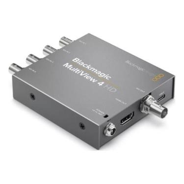 Imagem de Conversor  Blackmagic Design Multiview 4 HD, cinza