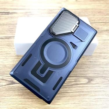 Imagem de HPQWN Capa protetora à prova de choque para Samsung A15 (para Samsung A15/azul escuro)