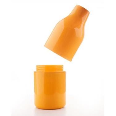 Imagem de Porta Garrafa Térmica Camisinha para Cerveja 600ml - Frigela, Laranja