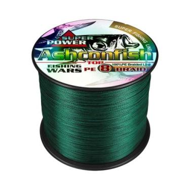 Imagem de Linha De Pesca Trançada De 8 Fios 1000M 6-300LB Ashconfish PE Multifil