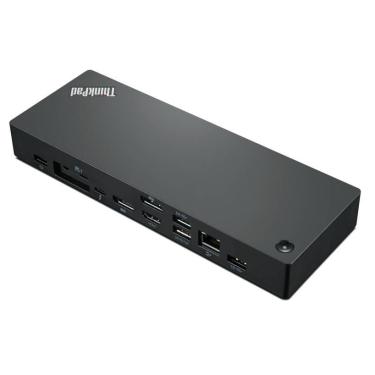 Imagem de ThinkPad Thunderbolt 4 Workstation Dock – Brasil Preto/Vermelho 40B00300BR