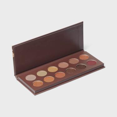 Imagem de Paleta de sombras nude panvel make up 12 cores