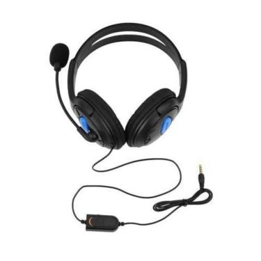 Imagem de Fone Headset Gamer Com Microfone Para Ps4 Compatível
