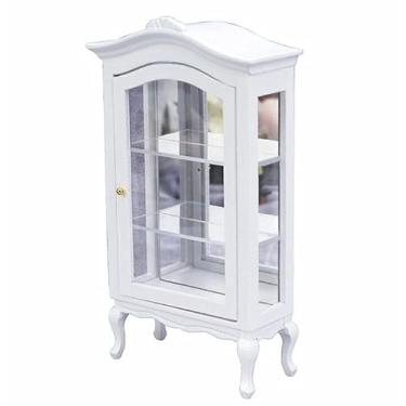 Imagem de EatingBiting 1:12 Venda mini armário de casa vitrine acrílico prateleira prateleira armário prateleiras artesanato tempo artesanato miniatura comida