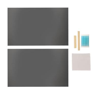 Imagem de 2pcs de 24 Polegadas Tela de Privacidade de Computador para o Monitor Widescreen da Proporção de 16: 9, Filtro de Tela de Bloqueio de Luz Azul Removível Anti -brilho, Filme de