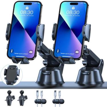 Imagem de Suporte de Telefone para Carro HTU 2025 Ultimate - 80+LBS de Sucção - 