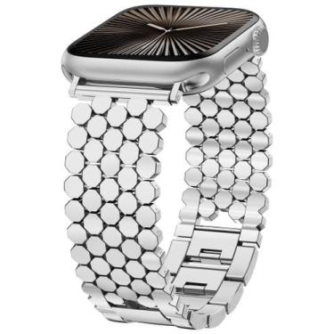 Imagem de Pulseira Minyee Compatível com Apple Watch 38/40/41/42/44/45/46/49mm