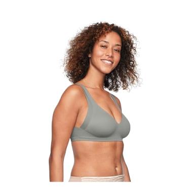 Imagem de Warner's Sutiã feminino sem efeitos colaterais nas axilas e costas confortável levanta sem fio Rn2231a, Storm, P