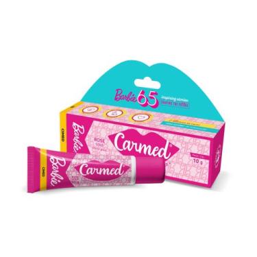 Imagem de Hidratante Labial Carmed Barbie Rose Gold Efeito Gloss 10g - Cimed