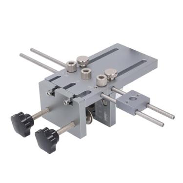 Imagem de Kit de Gabarito de Cavilha, Kit de Gabarito de Cavilha Autocentrante 3 Em 1, 6 Mm, 8 Mm, 10 Mm, Guia de Perfuração, Ferramenta Elétrica, Liga de Alumínio, Gabarito de Cavilha