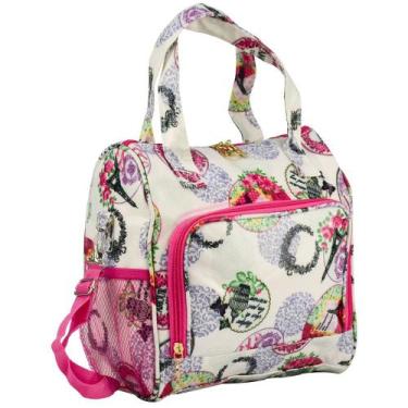 Imagem de Bolsa Feminina Necessaire Térmica Paris Branco CBRN16853 - COMMERCE BR