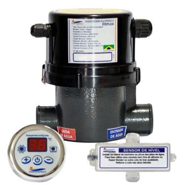 Imagem de Aquececedor banheira  hidromassagem 8000w 220v hmax hidroconfort