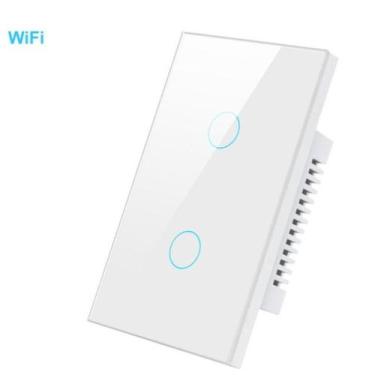 Imagem de Interruptor Inteligente WiFi Touch 1/2/3/4 Botões Compatível com VOZ A