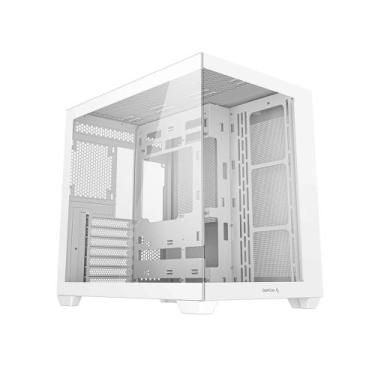 Imagem de Gabinete Gamer Deepcool Cg530 Wh Aquário Branco