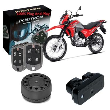 Imagem de Alarme Moto Positron Dedicado G8 Honda Bros 160 2024 Fx