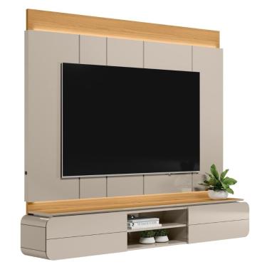 Imagem de Painel Para Tv Suspenso 75 Pol 200cm Macau L06 Tauari-off - Mpozenato