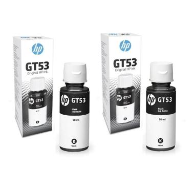 Imagem de Kit 2 Tintas Originais Pretas Hp Gt53 1vv22al ( Gt51 ) P- Smart Tank 515, 519, 530, 615, Plus 551