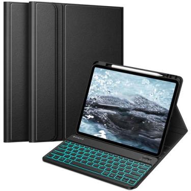 Imagem de Capa de teclado FINTIE para iPad Air de 13 polegadas (M3) 2025/ (M2) 2