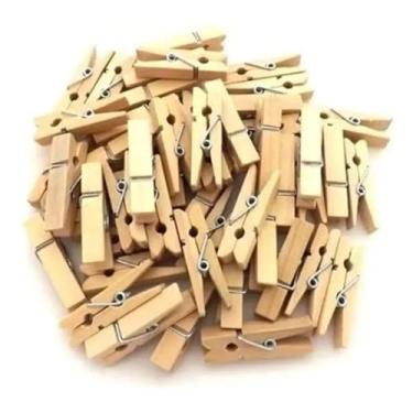 Imagem de Mini Prendedor Para Foto Tags Pregador 1000 Prendedores Mil Fotos Artes Artesanato Lembrancinhas - Para Artesanato, Scrapbook, Embalagens e Organização - Newz