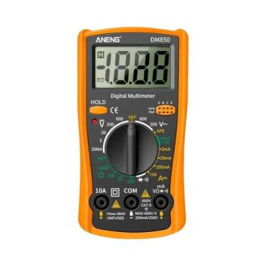 Imagem de Multímetro Digital Profissional ANENG DM850 1999 Contagens Testador De