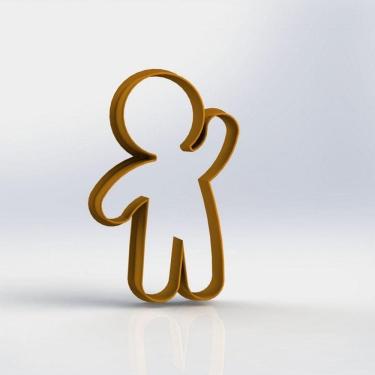 Imagem de Cortador Biscoito Shrek Tamanho 8cm