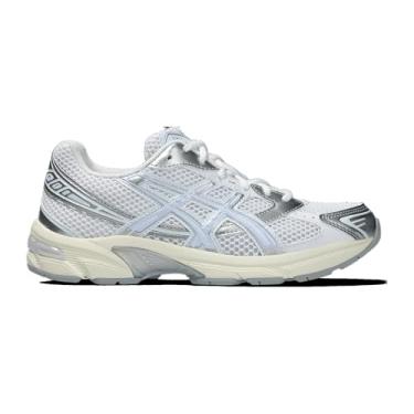 Imagem de ASICS Tênis esportivo feminino GEL-1130, Branco e azul desbotado, 37