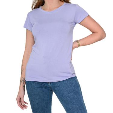 Imagem de Blusa Feminina LZT Baby Look Lilás - 578-Feminino