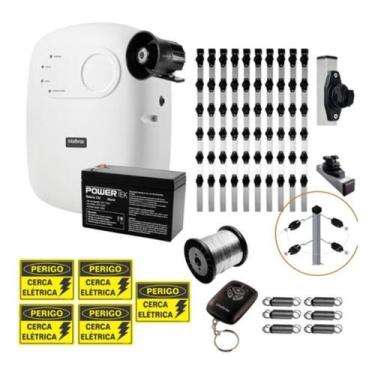 Imagem de Kit Cerca Elétrica Intelbras Industrial 40m 2 Cantos Fio 0,6