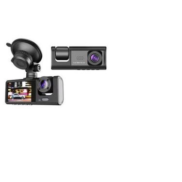 Imagem de Câmera Veicular 3 Em 1 Frontal, Interna E Traseira Hd - Back Box
