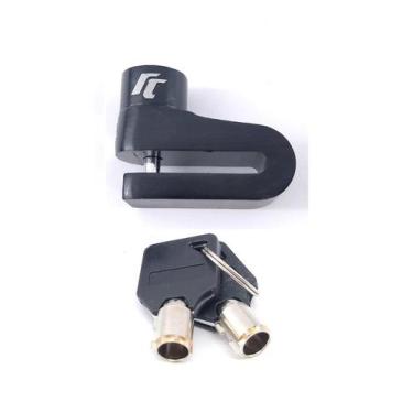 Imagem de Trava Antifurto Para Freio Disco Moto Preto Universal - Rc Moto Parts
