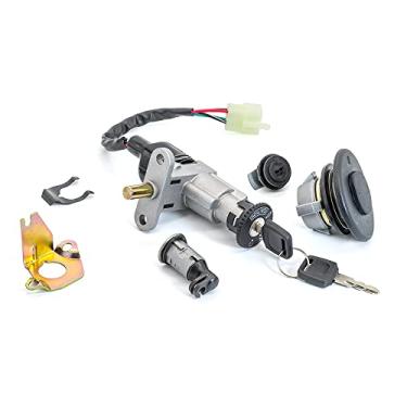 Imagem de onegercn Conjunto De Interruptores Ignição Para Scooter Gy6 50Cc 125Cc 150Cc 139Qmb, Ciclomotor Taotao Jonway Sunl