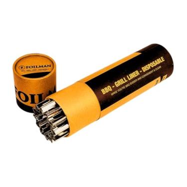 Imagem de Forros de alumínio descartáveis para churrasco Clean Grill | Grelhas descartáveis de 30,5 x 50,8 cm - Pacote com 8 e pacote com 12 (8)